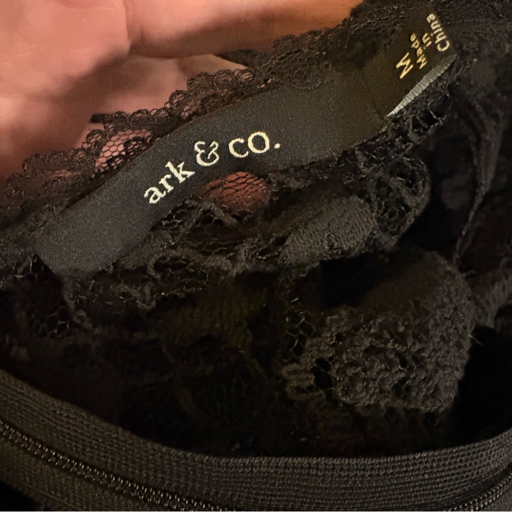 Ark & Co Black Lace Maxi Dress Sleeveless Illusion‎ Sexy Cocktail Whimsigoth - Picture 7 of 7